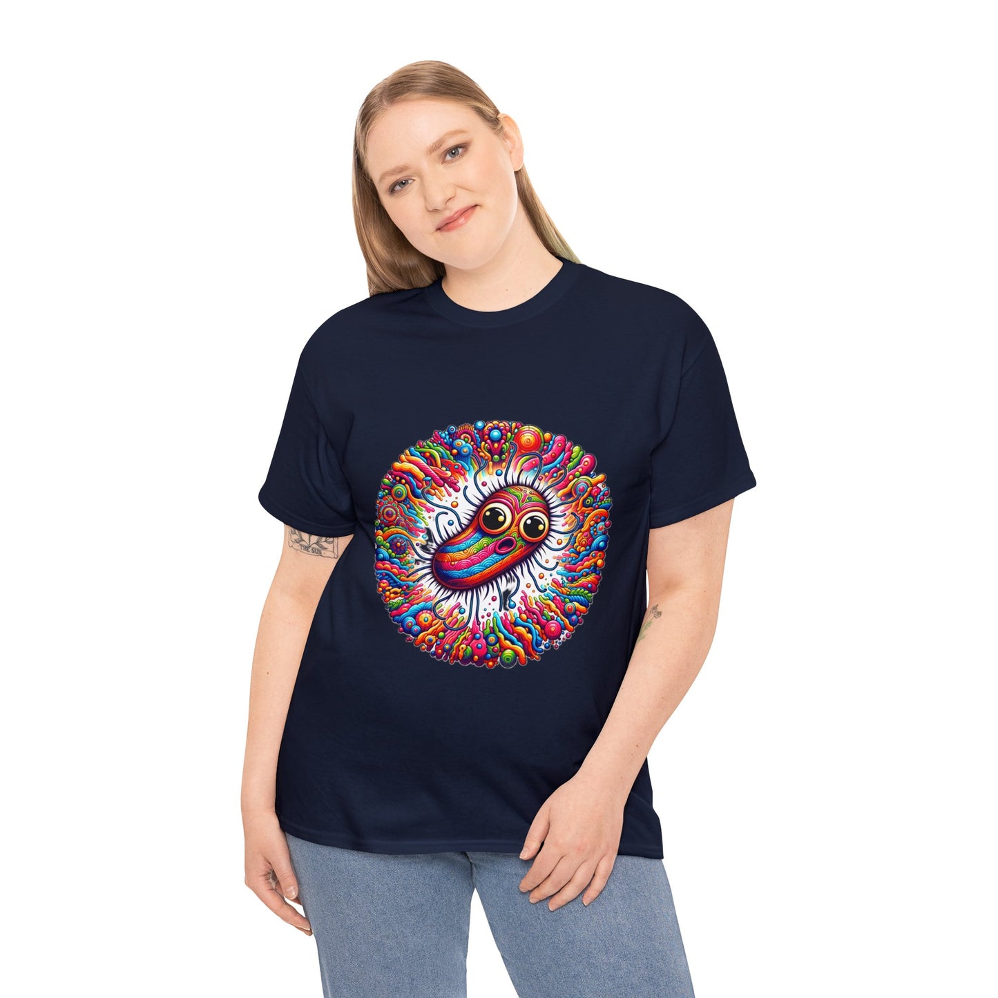 Unisex Trippy Bacteria Heavy Cotton Tee