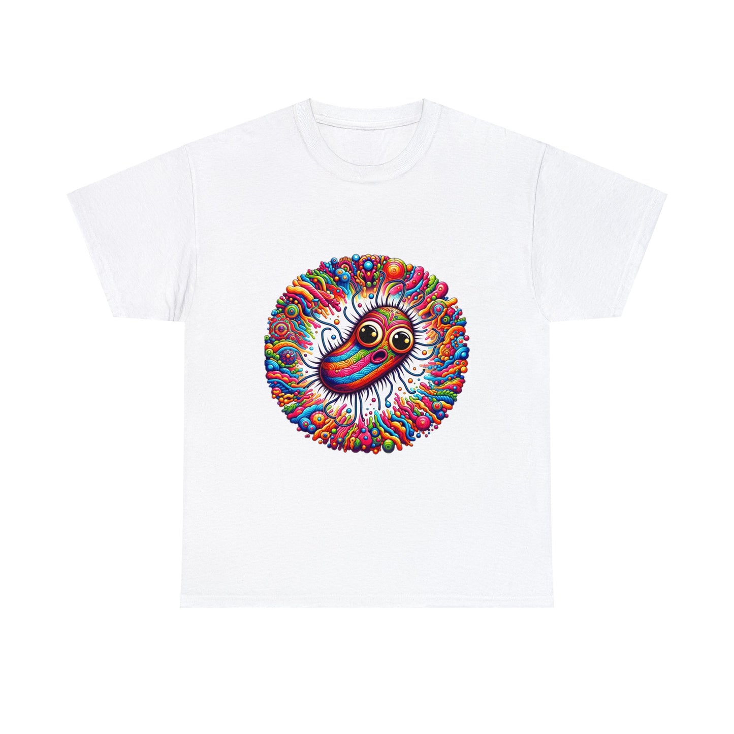 Unisex Trippy Bacteria Heavy Cotton Tee