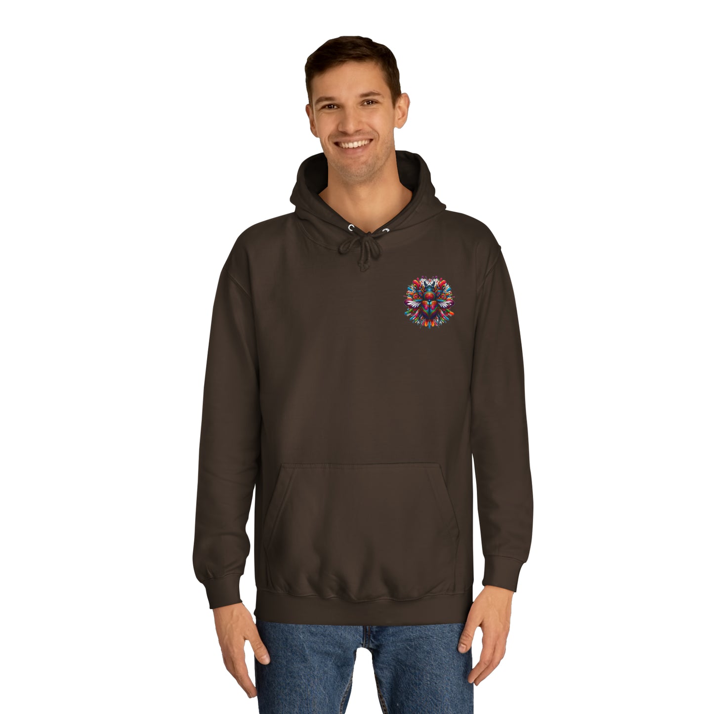 Unisex Trippy Beatle College Hoodie