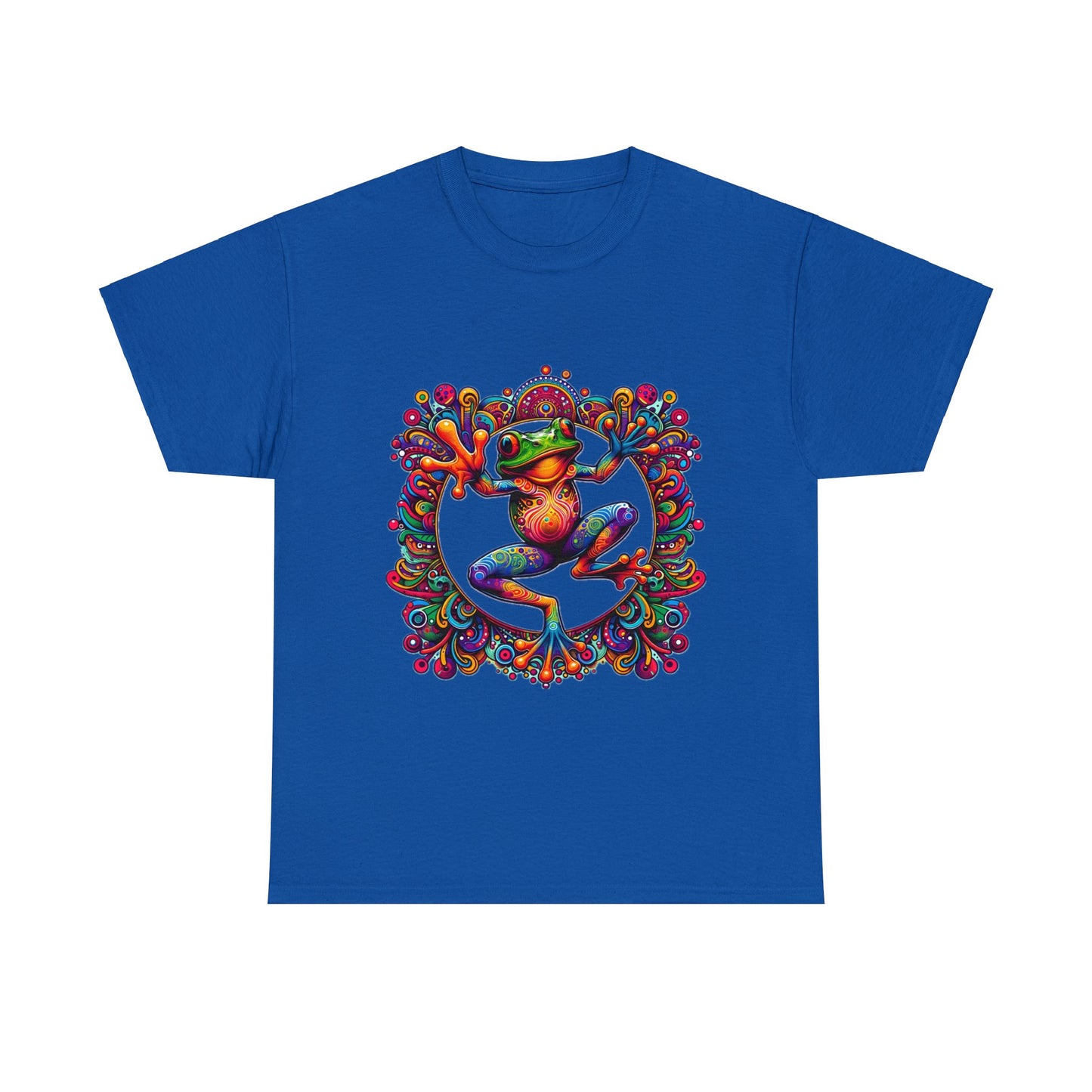 Unisex Trippy Frog Heavy Cotton Tee