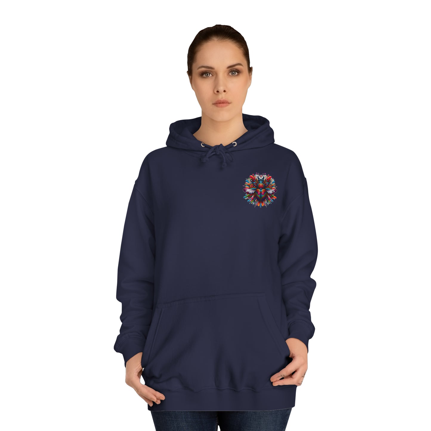 Unisex Trippy Beatle College Hoodie