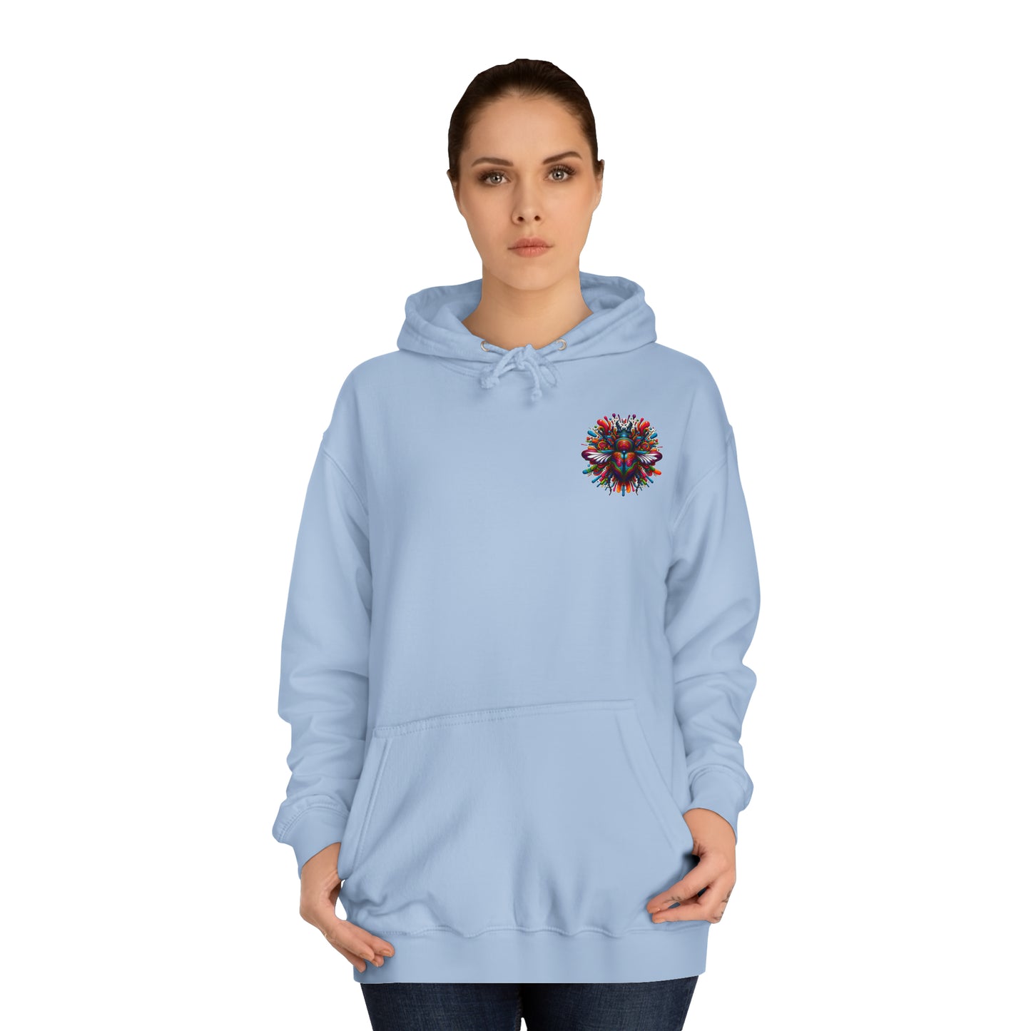 Unisex Trippy Beatle College Hoodie