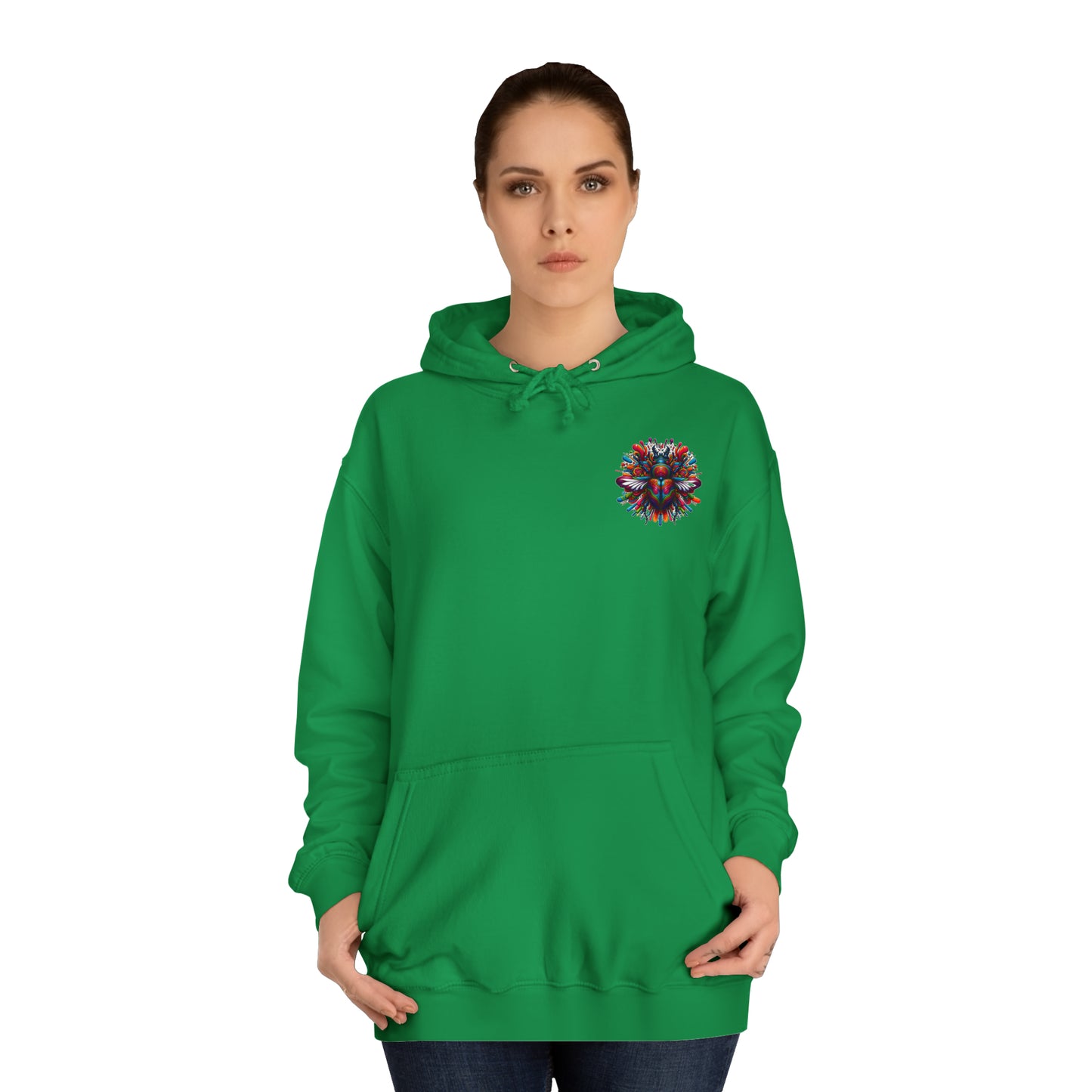 Unisex Trippy Beatle College Hoodie