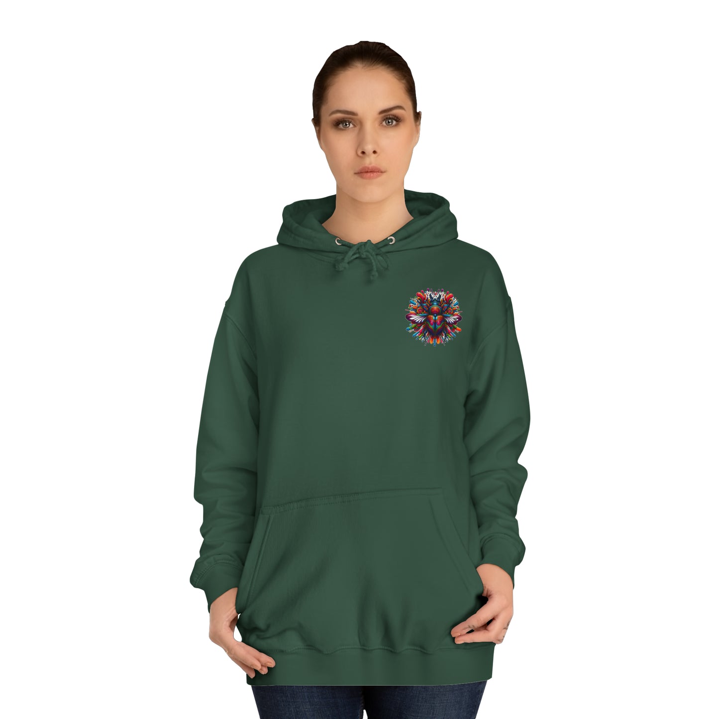 Unisex Trippy Beatle College Hoodie