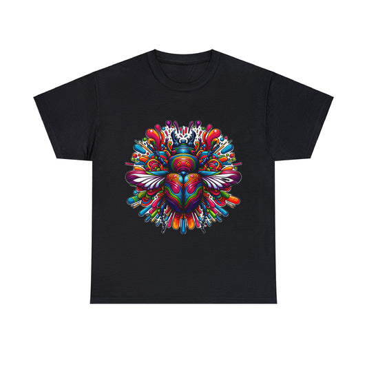 Unisex Trippy Beatle Heavy Cotton Tee