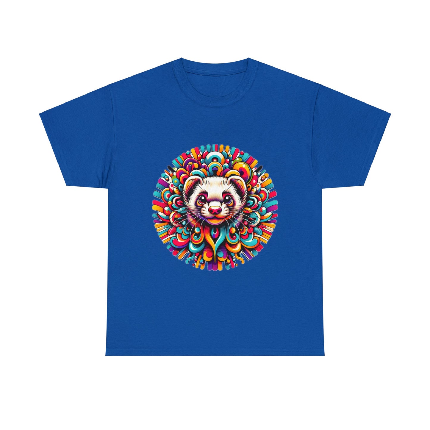 Unisex Trippy Ferret Heavy Cotton Tee